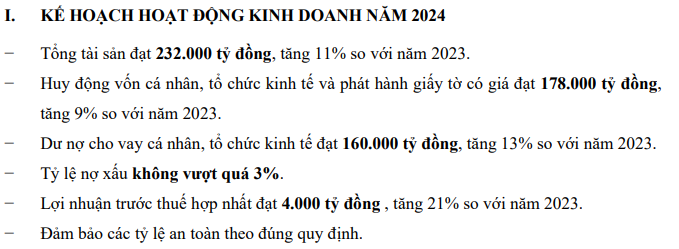 Nguồn: BCTC Nam Á Bank