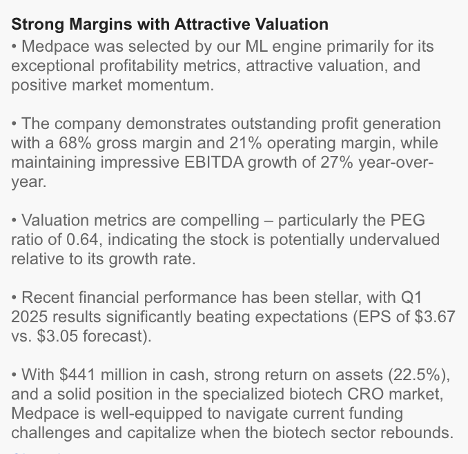 Medplace Holdings Rationale
