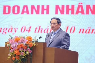 Thủ tướng Phạm Minh Chính: Xây dựng đội ngũ doanh nhân lớn mạnh để cùng đất nước phát triển