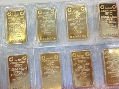 Giá vàng trong nước đi ngang sau ngày vía Thần Tài, tỷ giá tăng 25 đồng