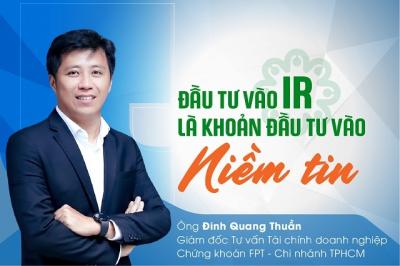 Đầu tư vào IR là khoản đầu tư vào niềm tin