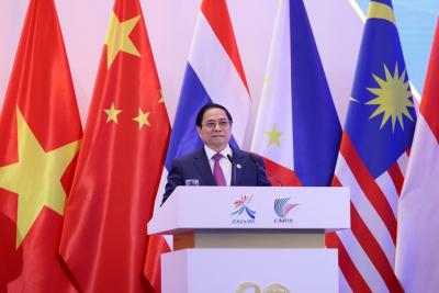 Thủ tướng: Phấn đấu đưa kim ngạch thương mại Trung Quốc - ASEAN vượt mức 1,000 tỷ USD