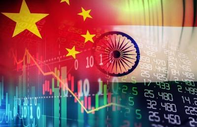 Nhà đầu tư định giá trái ngược về thị trường chứng khoán Ấn Độ và Trung Quốc