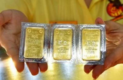 Giá vàng trong nước giảm phiên đầu tuần, tỷ giá tăng thêm 15 đồng