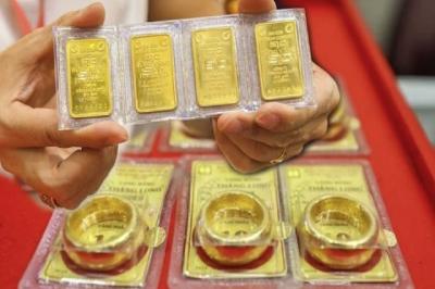 Tỷ giá trung tâm tăng mạnh, vàng SJC cộng 500.000 đồng mỗi lượng
