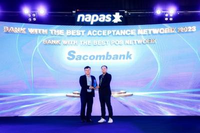 NAPAS vinh danh Sacombank với 3 giải thưởng