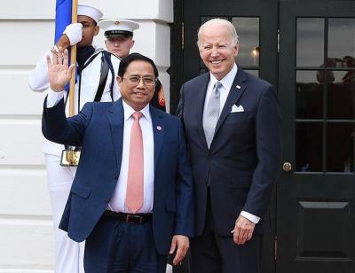 Thủ tướng Phạm Minh Chính gặp Tổng thống Mỹ Joseph Biden