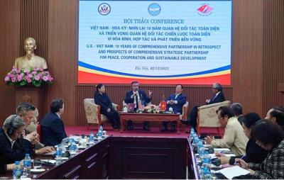 Quan hệ Đối tác chiến lược toàn diện Việt Nam - Mỹ đang trong 