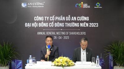 ĐHĐCĐ ACG: Lấy lại nhịp tăng trưởng từ tháng 4, nhà máy xuất khẩu đã đủ đơn hàng tới tháng 6