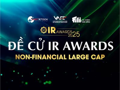 10 doanh nghiệp Non-Financial Large Cap được Đề cử IR Awards 2025
