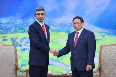 Việt Nam và UAE sẽ sớm hoàn tất đàm phán Hiệp định Đối tác kinh tế toàn diện trong thời gian tới