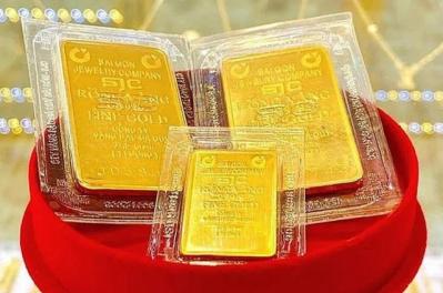 Giá vàng miếng SJC không có biến động, giao dịch ở mức 133 triệu đồng