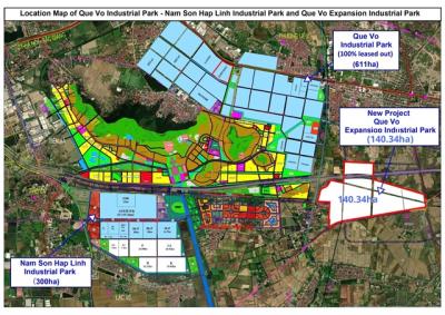 KBC làm thêm khu công nghiệp gần 1.9 ngàn tỷ tại Bắc Ninh