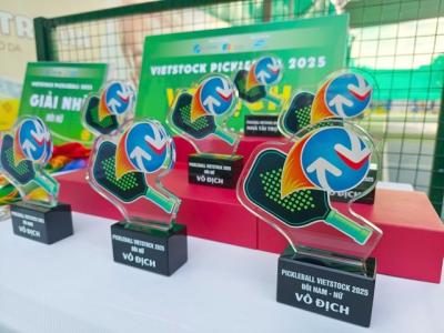 Khởi tranh Giải đấu Vietstock Pickleball 2025 – Sân chơi sôi động chào mừng 25 năm thị trường chứng khoán Việt Nam