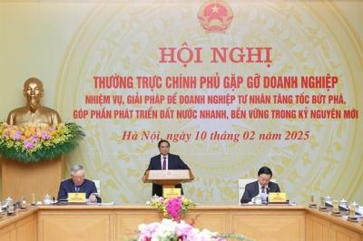 Thủ tướng: Để đạt mục tiêu tăng trưởng 2 con số rất cần sự đóng góp của các tập đoàn và cộng đồng doanh nghiệp