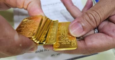 Sáng 24-9, giá vàng miếng SJC bất ngờ giảm trở lại