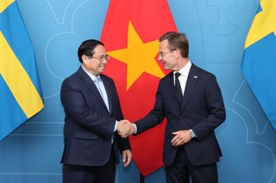 Việt Nam - Thụy Điển nâng cấp quan hệ lên Đối tác chiến lược ngành về đổi mới sáng tạo
