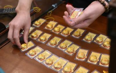 Tăng sốc, giá vàng nhẫn 99,99 vượt 96 triệu đồng/lượng