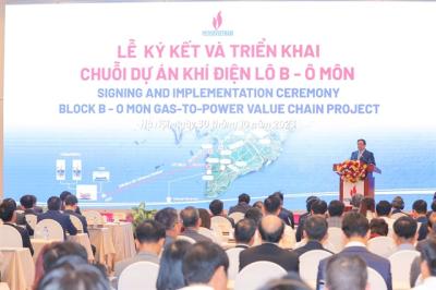 Khởi công Nhà máy Ô Môn IV công suất 1,155 MW, gần 1.3 tỷ USD vốn đầu tư hạ nguồn chuỗi Lô B