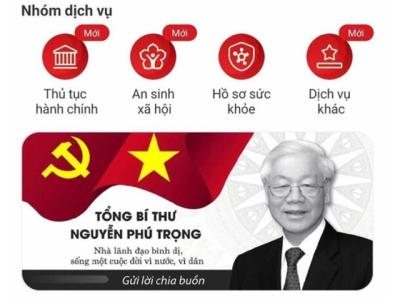 Hướng dẫn ghi Sổ tang điện tử trên VNeID để chia buồn với gia đình Tổng Bí thư Nguyễn Phú Trọng