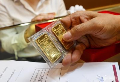 Hai thương hiệu vàng trong nước đảo chiều tăng 300.000 đồng mỗi lượng