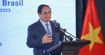 Thủ tướng kêu gọi doanh nghiệp Việt Nam - Brazil hiện thực hóa hàng loạt định hướng mới trong hợp tác kinh tế