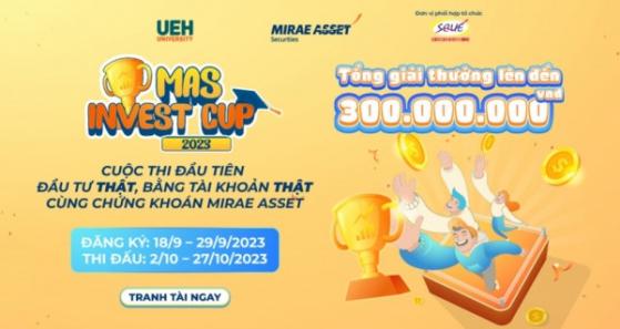 MASinvest Cup 2023 - Cuộc thi đầu tiên bằng tiền thật & tài khoản thật