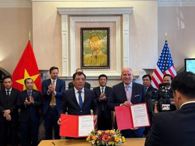 Việt Nam-Hoa Kỳ: Nhiều thỏa thuận thương mại được ký kết trị giá lên tới 90.3 tỷ USD