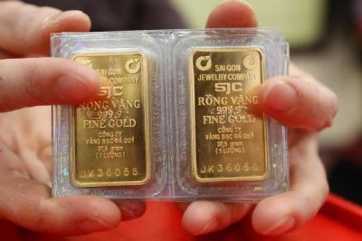 Giới phân tích: Xu hướng giá vàng miếng giảm theo thị trường thế giới