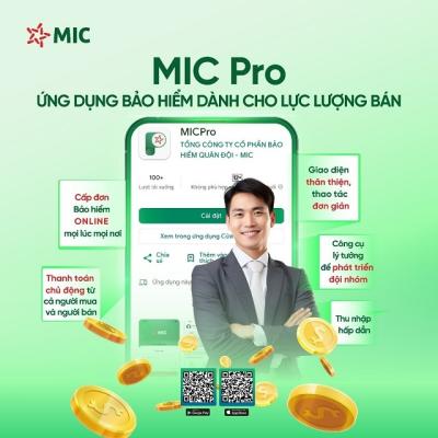 MIC nhận giải Sao Khuê 2025 cho ứng dụng bảo hiểm số MIC Pro