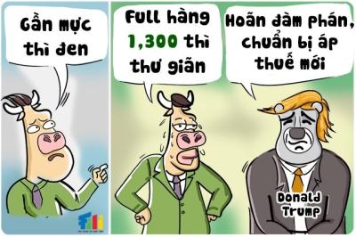 Chứng sĩ "thư giãn" cùng VN-Index