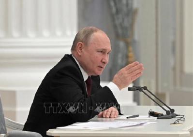 Tổng thống Putin yêu cầu xem xét lại chiến lược hoạt động của Nga trong WTO