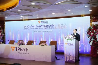 TPBank đặt kế hoạch lợi nhuận 7,500 tỷ tăng 34% năm 2024, kết quả tích cực ngay từ quý đầu