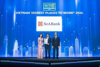 SeABank được vinh danh Nơi làm việc tốt nhất Việt Nam 2024