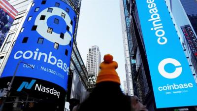 Sàn giao dịch tiền ảo Coinbase báo lãi ròng 1.6 tỷ USD, tăng 4,900%