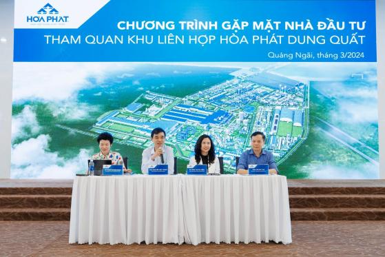 500 nhà đầu tư tham quan đại dự án 85.000 tỷ đồng ‘sắp về đích’ của Hoà Phát (HPG)