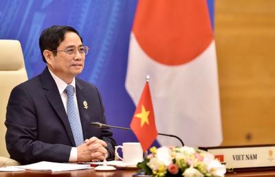 Thủ tướng đề nghị ASEAN - Nhật Bản phối hợp kiểm soát tốt đại dịch, phục hồi các chuỗi cung ứng