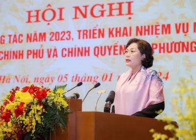 Thống đốc Nguyễn Thị Hồng: VND ổn định cao, dự trữ ngoại hối cải thiện