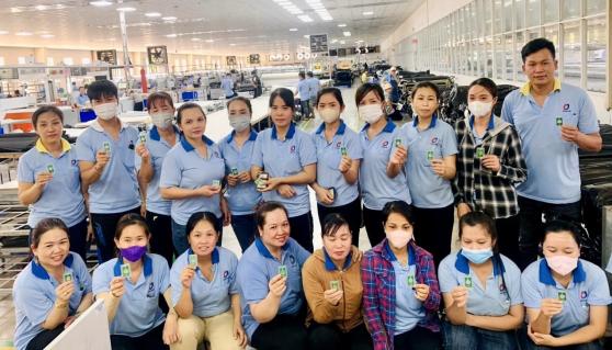 Một công ty ở Đồng Nai tặng 400 nhẫn vàng cho người lao động