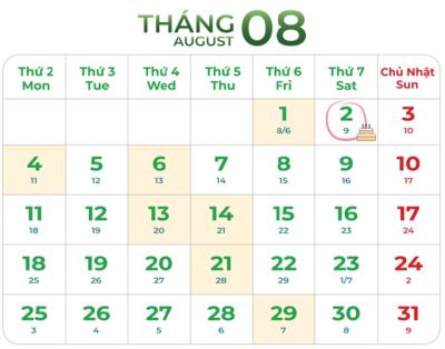 [IR AWARDS] Lịch công bố thông tin tháng 08/2025 cần nhớ