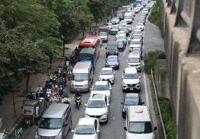 Đề xuất lập 100 trạm để thu phí ôtô vào Hà Nội từ 2024