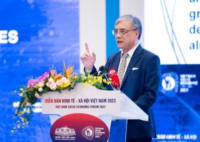 Diễn đàn kinh tế Việt Nam 2023: PGS.TS Trần Đình Thiên chỉ ra những 'nghịch lý' của kinh tế Việt Nam