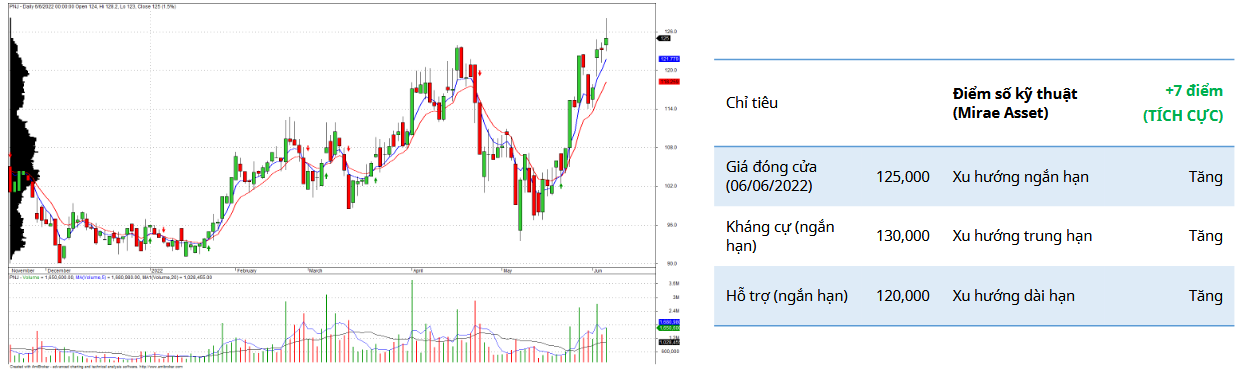 PNJ Daily Chart