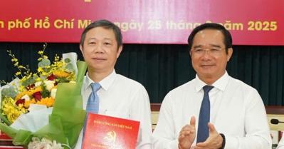 Ông Dương Anh Đức làm Trưởng Ban Tuyên giáo và Dân vận Thành ủy TPHCM