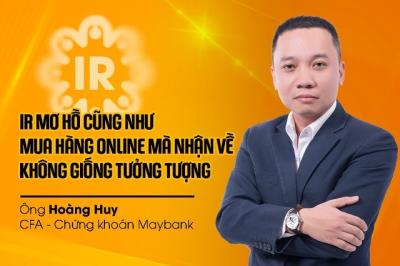 IR mơ hồ cũng như mua hàng online mà nhận về không giống tưởng tượng