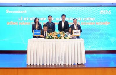 Sacombank hợp tác cùng Misa cung cấp giải pháp tài chính toàn diện cho cá nhân kinh doanh, hộ kinh doanh và doanh nghiệp