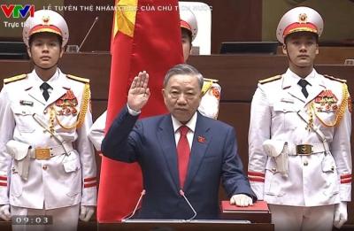 Đại tướng Tô Lâm được Quốc hội bầu làm Chủ tịch nước