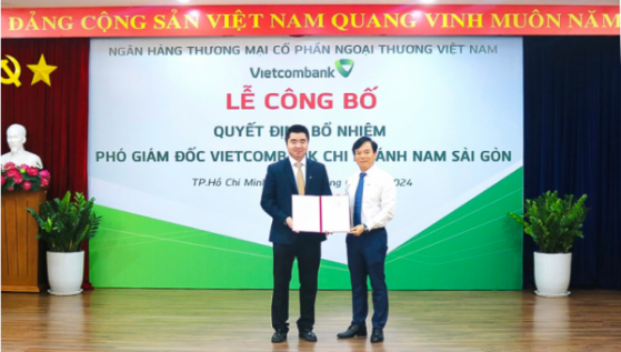 Vietcombank bổ nhiệm 1 Phó Giám đốc chi nhánh trước thềm ĐHĐCĐ