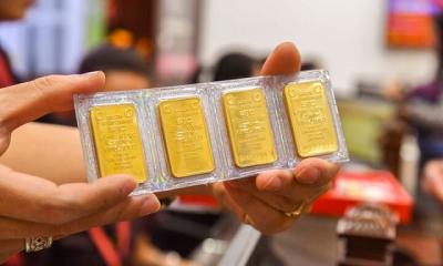 Giá vàng trong nước điều chỉnh giảm 200.000 đồng phiên đầu tuần