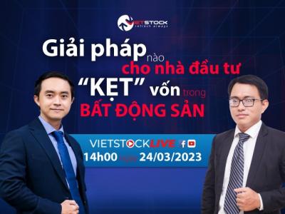 Vietstock LIVE: Giải pháp nào cho nhà đầu tư “kẹt” vốn trong bất động sản?